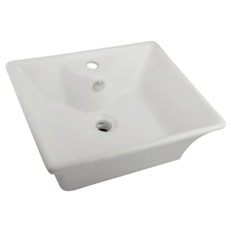 Fauceture EV4049 Forte Vessel Sink, White EV4049